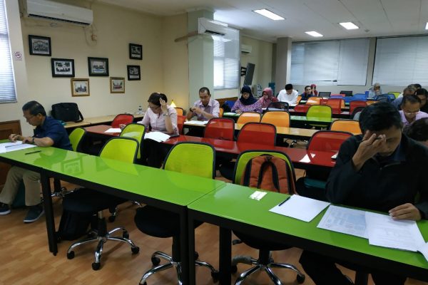 15 Agustus 2019. Uji Tertulis CRMO B’113