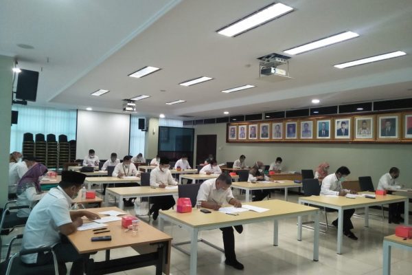 CRMO : Uji Tertulis CRMO B’147 KEMENAG Senin. 26 Oktober 2020 di Ruang Uji Lt. 2 Gd. Itjen KEMENAG