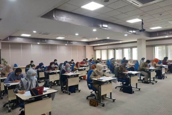 CRMO : Uji Tertulis CRMO B’146 Kemenristek BRIN Jumat, 23 Oktober 2020 di Gd. TMC Puspiptek, Tangerang Selatan(3)