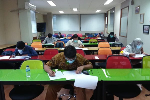 CRMO : Kamis. 19 November 2020. Uji Tertulis CRMO B ‘156 (sesi II) di Ruang Edelweis Gd. Biru Lt 4