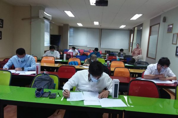 CRMO : Rabu, 18 November 2020. Uji Tertulis CRMO B ‘156 di Ruang Edelweis Gd. Biru Lt 4