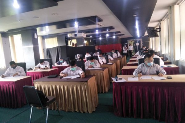 CRMO : Senin. 30 November 2020. Uji Tertulis ANAMROT CRMO B ‘157 di Ruang Borobudur Lt 3 PLN Yogyakarta.