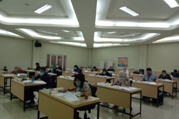 CRMO ; Uji Tertulis CRMO B’148 Kementerian BUMN Selasa, 03 November 2020 di Ruang A200 Gedung Bina PPM Manajemen, Jakarta