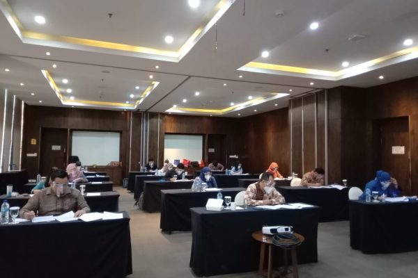 CRMO : Senin, 14 Desember 2020. Uji Tertulis CRMO B’ 162 Kementerian Agraria dan Tata Ruang  Badan Pertanahan Negara di Ruang Oakwood Hotel Veranda lt. 1