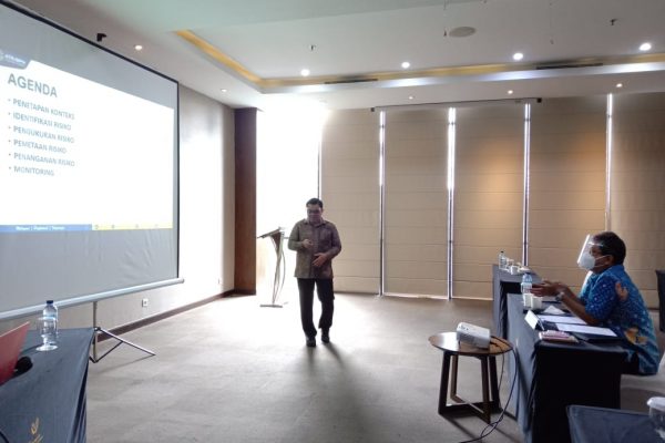 CRMO : Senin, 14 Desember 2020. Uji Presentasi CRMO B’ 162 Kementerian Agrari dan Tata RuangBadan Pertanahan Negara dg Asesor Bapak Edi Timbul Hardiyanto di Ruang Grand Oakwood Hotel Veranda lt. 1