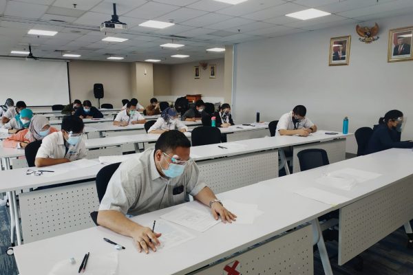 CRMO : Senin, 14 Desember 2020 . Uji Tertulis In-house MRT Jakarta CRMO B’161 di Gd. Admin Lt 4 Depo Jakarta