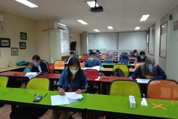 Uji Tertulis ANAMROT CRMO B’164 Jumat, 22 Januari 2021 di Ruang Edelweis Gedung Biru lt. 4, Jakarta
