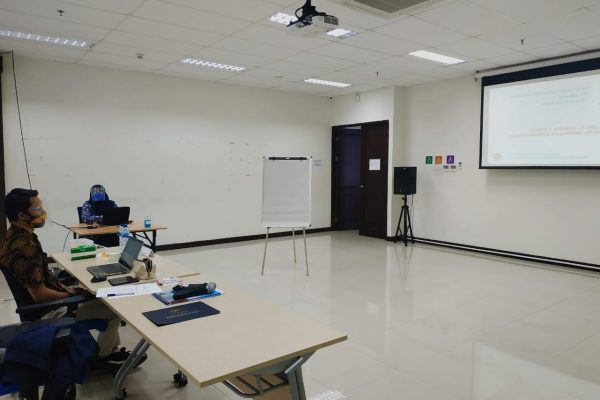 Kamis.18 Maret 2021. Uji Presentasi CRMO B ‘170 di Ruang 4.8 Nipa Gd.ATR BPN dengan Asesor Bapak Budi Setiawan