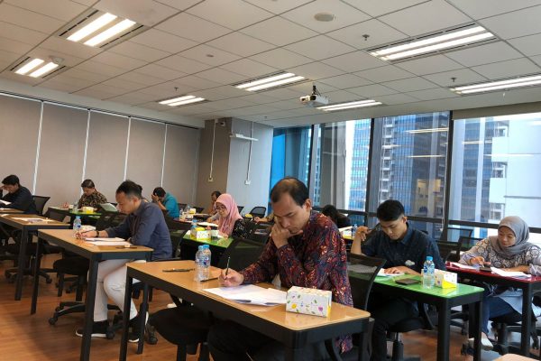 Jumat 23 Febuari 2024, Uji tertulis CRMO B’331 diruang RAP 1 Pakuwon Tower Lt.26