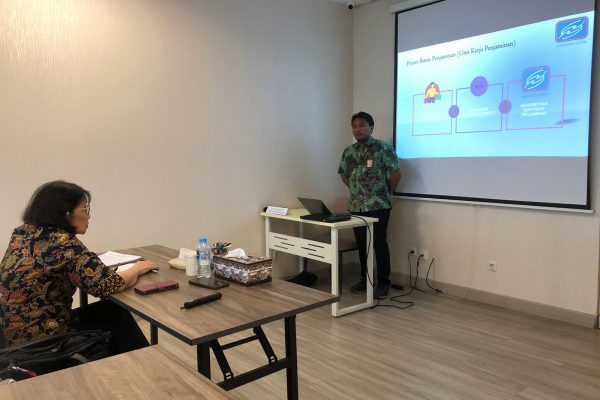 Jumat 24 April 2026, Uji Presentasi CRMO B’433 Asesor Ibu Rinanti Agnes A dengan Asesi Bapak Ananditya Bayuarga , diruang RAP Academy Pakuwon Tower Lt 26