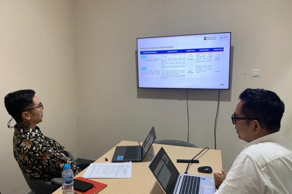 Rabu, 17 Juni 2026. Uji Presentasi CRMO B’437 PT Asuransi Jasa Indonesia, Asesor Bapak M. Idham Sabili dengan Asesi Bapak Tri Muryono. Ruang Ternate 2 lt. G