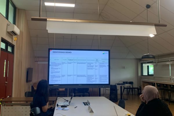 Kamis, 2 Juli 2026. Uji Presentasi CROP B’57 Bappenas, Asesor Ibu Bea Rejeki T dan Asesi Ibu Diantha Arafia Ruang Double Degree lt.6 Kampus ITB