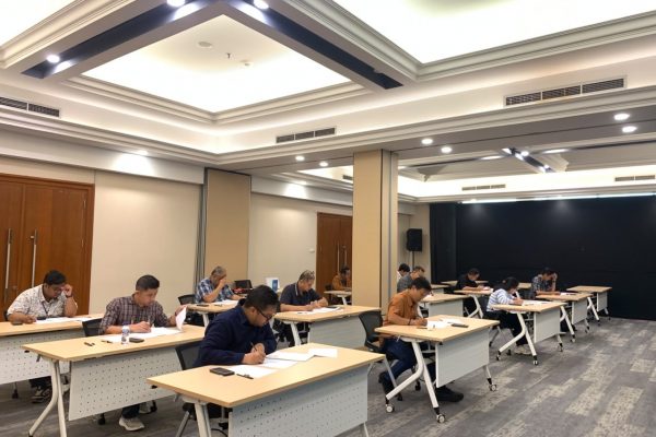 Kamis, 16 Juli 2026. Uji Tertulis CRMO B’440 PT Asuransi Jasa Indonesia, Ruang Nusantara 1 & 2 lt PH